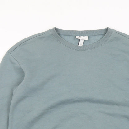 H&M Boys Green Cotton Pullover Sweatshirt Size S Pullover