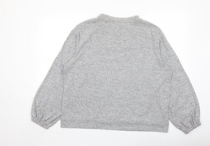 Womens UK Size 16 Dorothy Perkins Grey Pullover Jumper