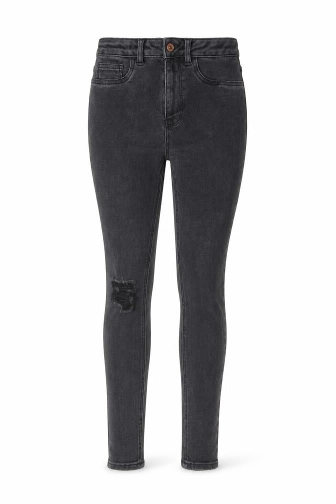 Womens UK Size 12 New Look Regular Fit Skinny Grey Jeans