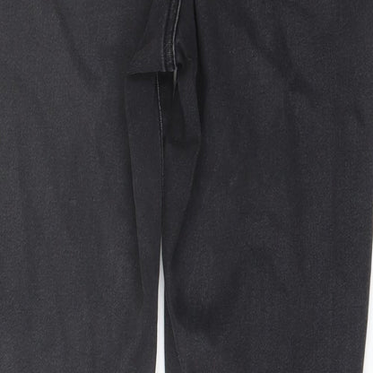 Autograph Womens Grey Cotton Skinny Jeans Size 30 in L26 in Regular Button