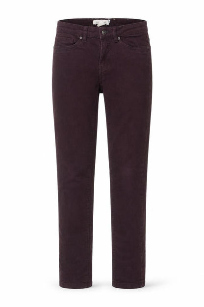 Womens UK Size 8 H&M Regular Fit Straight Purple Jeans