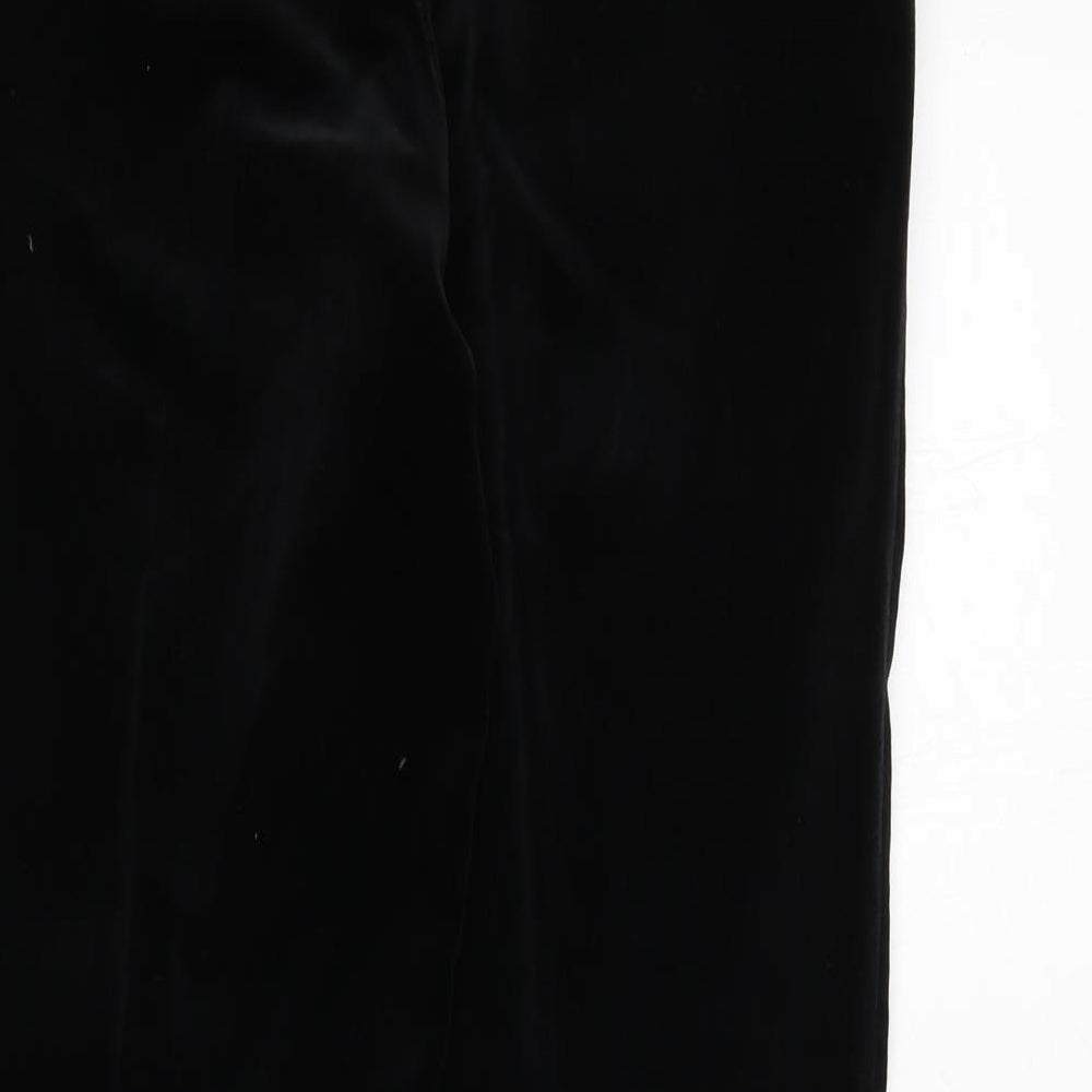 Mens UK Size 30 in Ciro Citterio Regular Fit Dress Pants Black Trousers