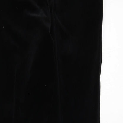 Mens UK Size 30 in Ciro Citterio Regular Fit Dress Pants Black Trousers