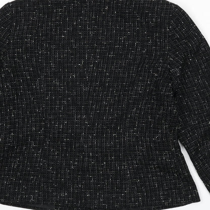 Womens UK Size 12 Marks and Spencer Regular Black Blazer