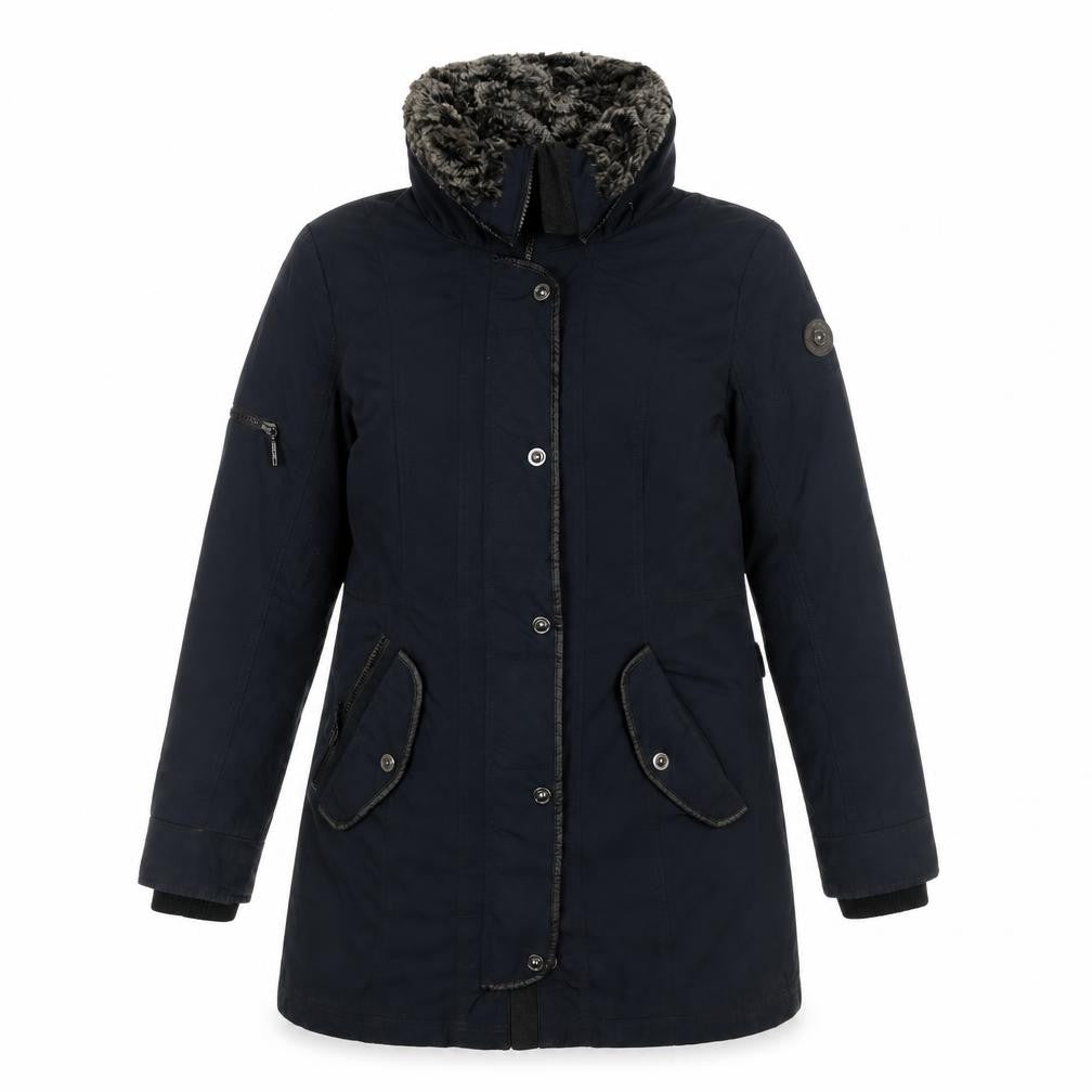 Womens UK Size 12 Gil Bret Blue Rain Coat