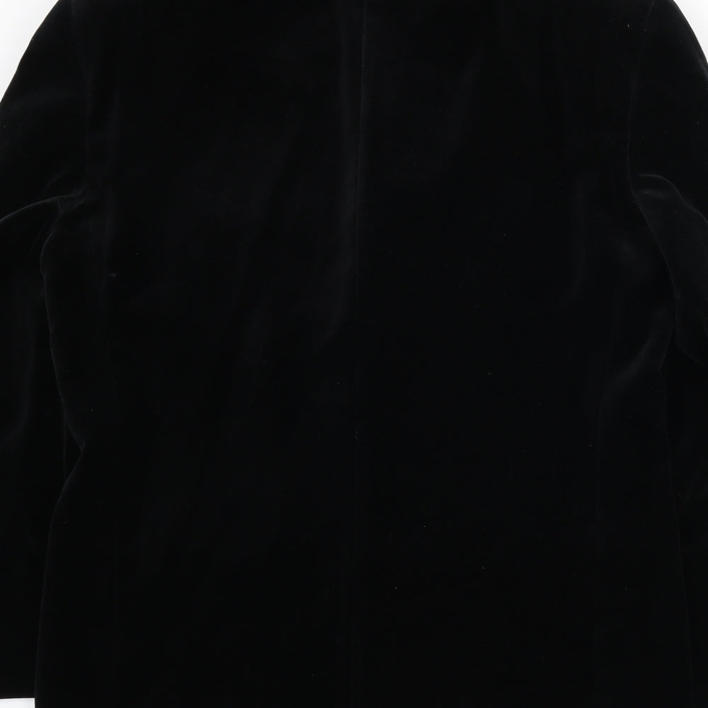 Mens UK Size 38 Ciro Citterio Regular Black Suit Jacket