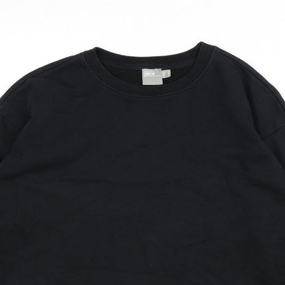 Womens UK Size 6 ASOS Black Pullover Sweatshirt