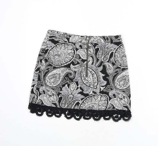 Womens UK Size 8 Topshop A-Line  Skirt