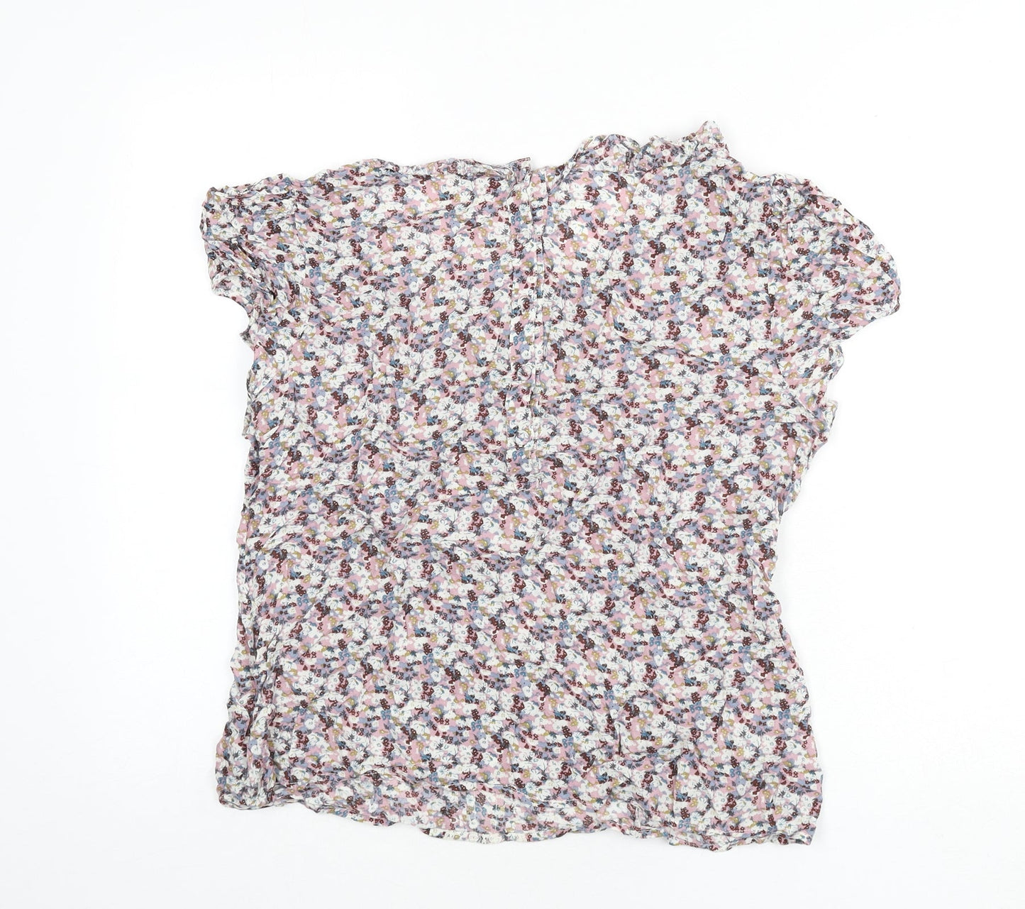 Womens UK Size 14 Monsoon Multicoloured Basic Blouse