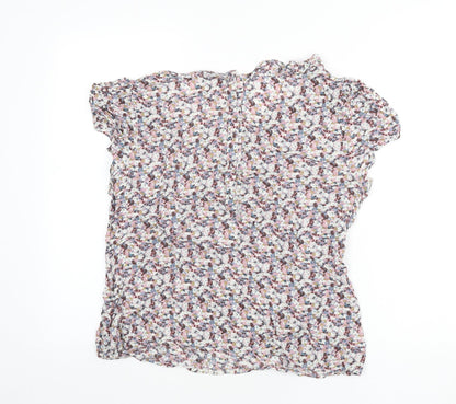 Womens UK Size 14 Monsoon Multicoloured Basic Blouse