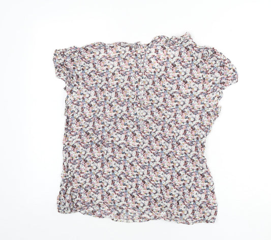 Womens UK Size 14 Monsoon Multicoloured Basic Blouse