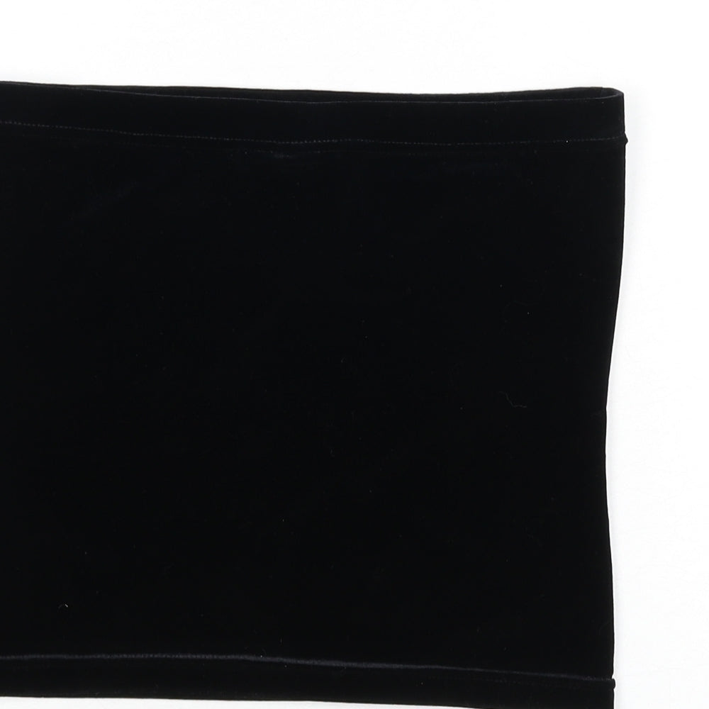 Womens UK Size 12 Principles Black Cropped Tank