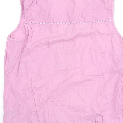 Womens UK Size 14 M&Co Purple Basic Tank