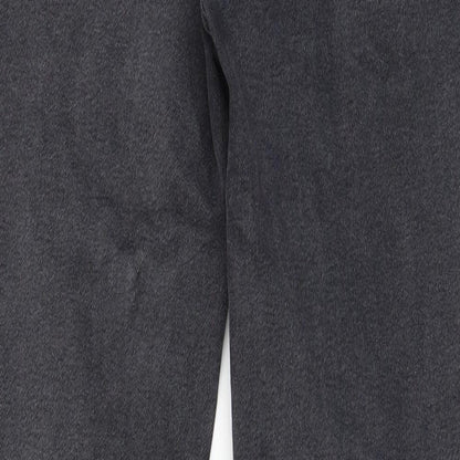 Divided by H&M Womens Red Cotton Skinny Jeans Size 10 L28 in Regular Zip - Pockets