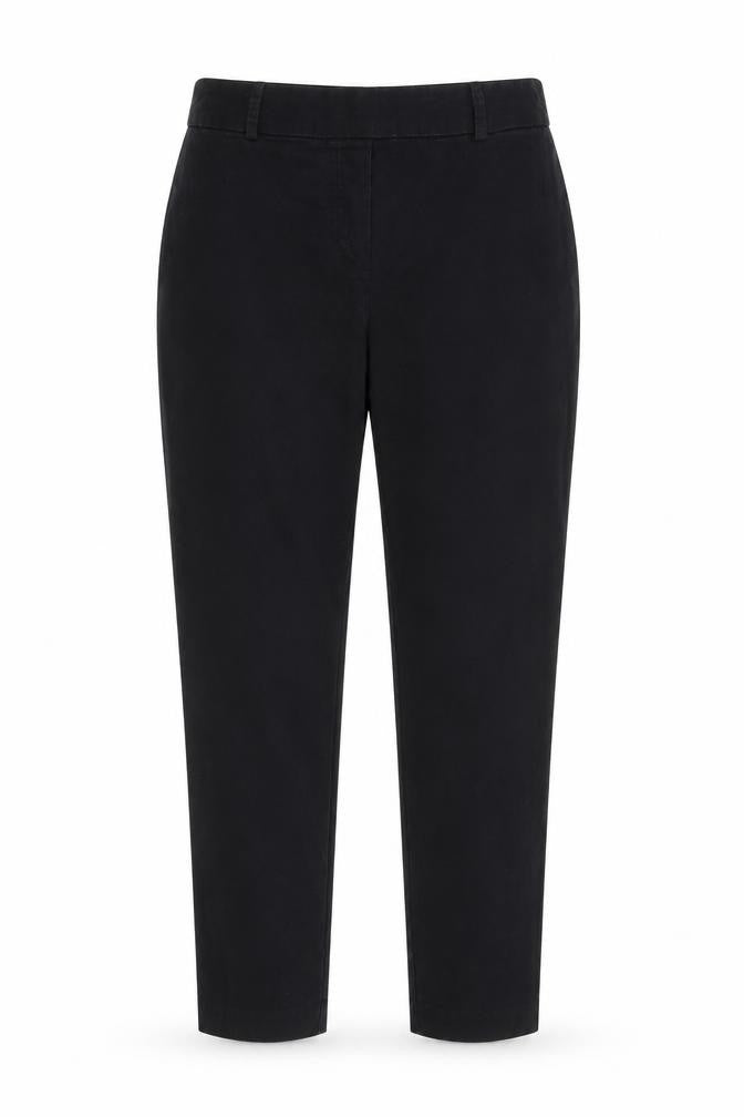 Womens UK Size 28 in H&M Regular Fit Chino Black Trousers