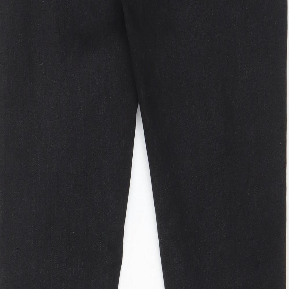 Aecupper Womens Black Cotton Skinny Jeans Size 32 in L29 in Regular Zip - Pockets