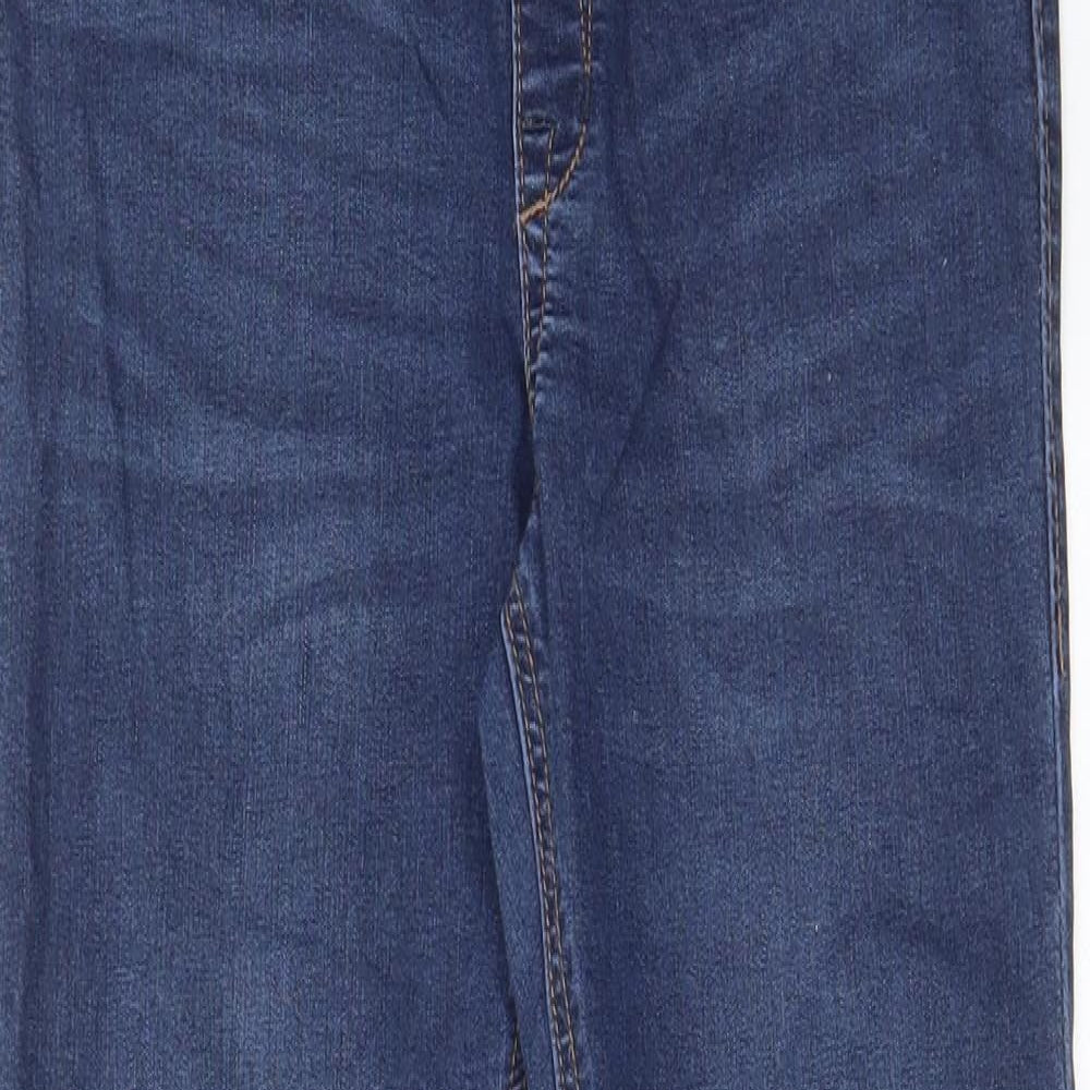 Womens UK Size 8 H&M Regular Fit Skinny Blue Jeans