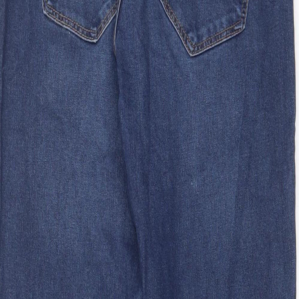 Womens UK Size 8 H&M Regular Fit Skinny Blue Jeans