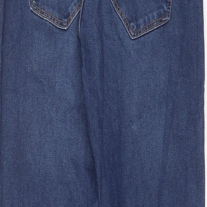 Womens UK Size 8 H&M Regular Fit Skinny Blue Jeans