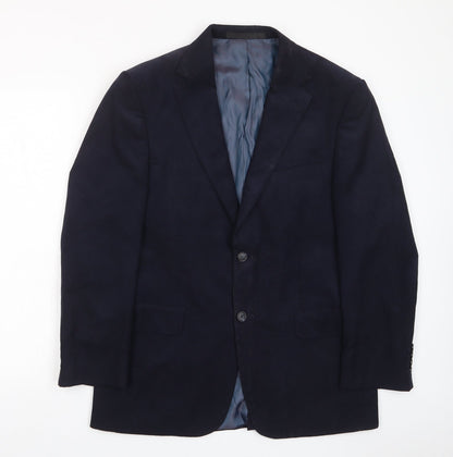 Mens UK Size 38 Marks and Spencer Regular Blue Suit Jacket