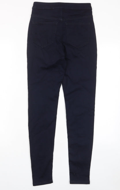 Womens UK Size 8 Marks and Spencer Regular Fit Skinny Blue Jeans