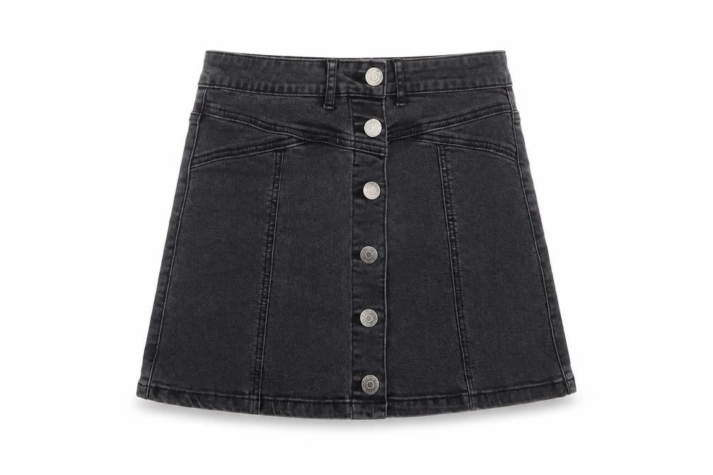 Womens UK Size 27 in FOREVER 21 A-Line Denim Skirt