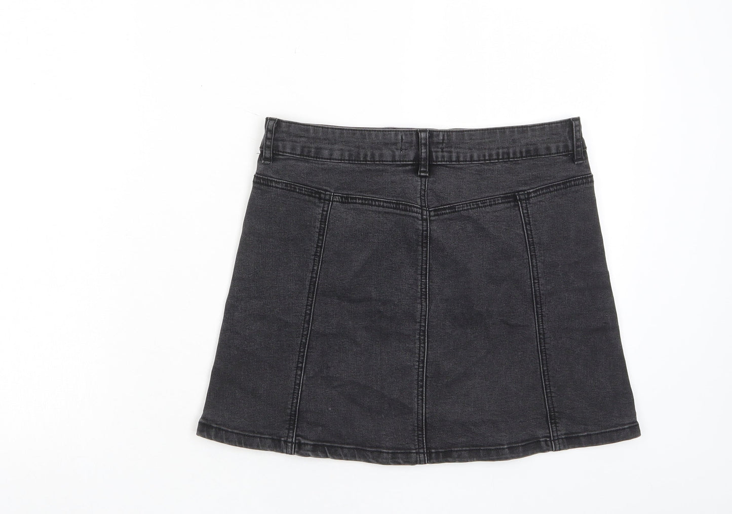 Womens UK Size 27 in FOREVER 21 A-Line Denim Skirt