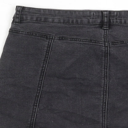 Womens UK Size 27 in FOREVER 21 A-Line Denim Skirt