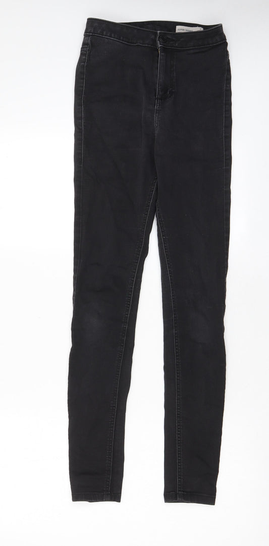 Womens UK Size 8 Marks and Spencer Regular Fit Skinny Grey Jeans