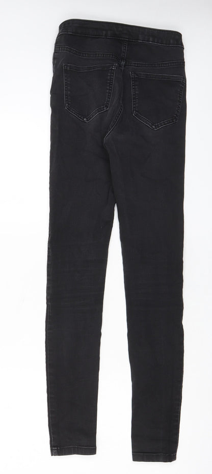 Womens UK Size 8 Marks and Spencer Regular Fit Skinny Grey Jeans