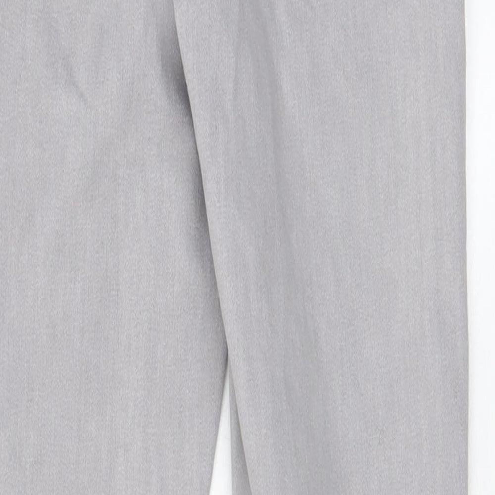 Denim & Co. Womens Grey Cotton Skinny Jeans Size 10 L27 in Regular Zip - Pockets