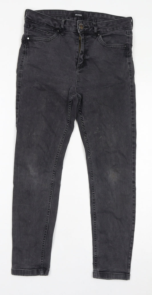 Womens UK Size 12 Marks and Spencer Regular Fit Skinny Grey Jeans