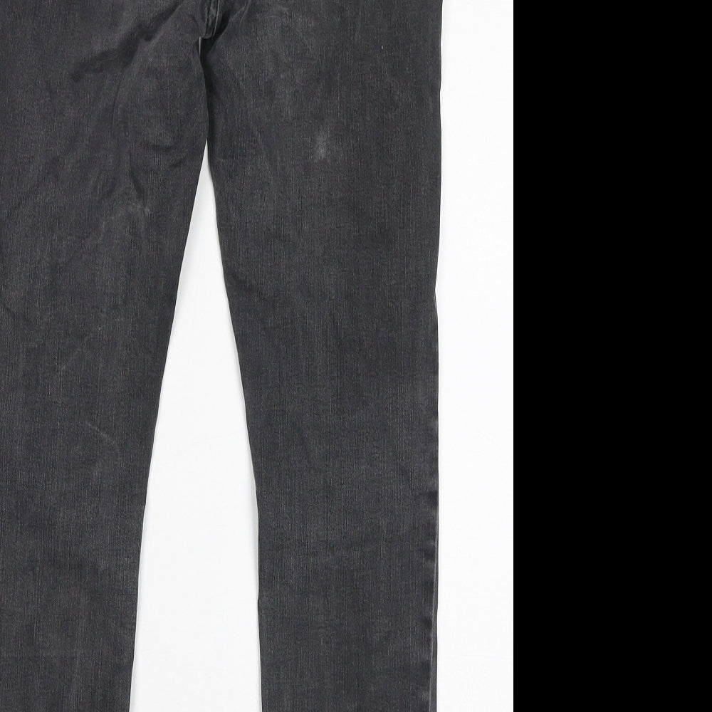 Womens UK Size 12 Marks and Spencer Regular Fit Skinny Grey Jeans
