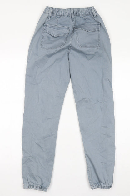 Womens UK Size 6 Marks and Spencer Regular Fit Mom Blue Jeans