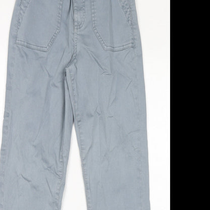 Womens UK Size 6 Marks and Spencer Regular Fit Mom Blue Jeans