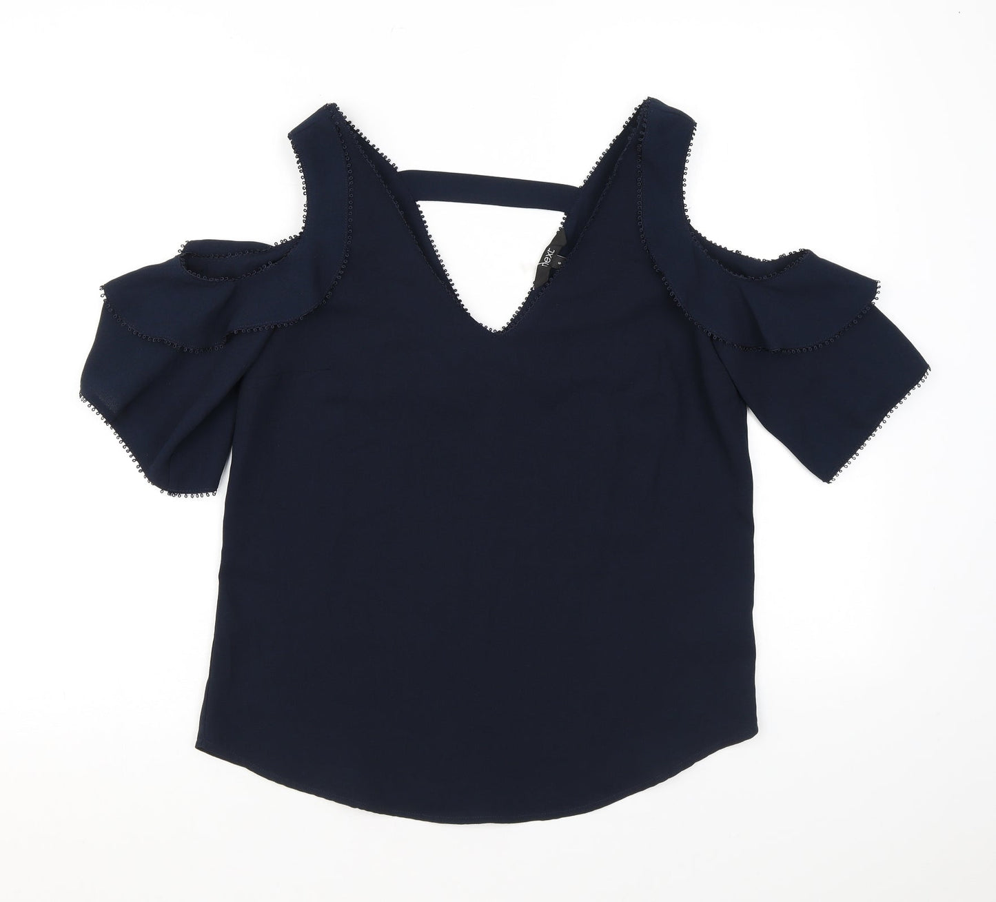 Womens UK Size 6 NEXT Black Basic Tank