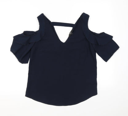 Womens UK Size 6 NEXT Black Basic Tank