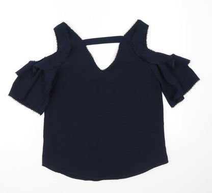 Womens UK Size 6 NEXT Black Basic Tank