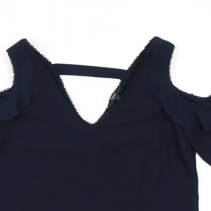 Womens UK Size 6 NEXT Black Basic Tank