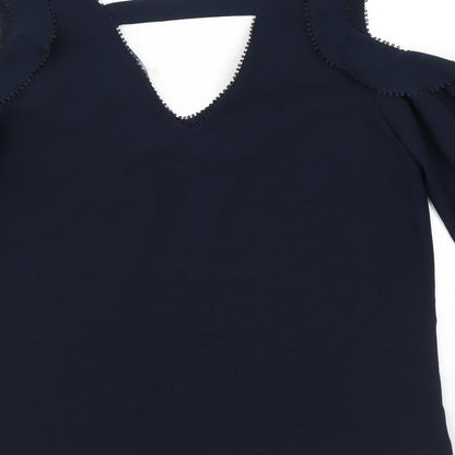 Womens UK Size 6 NEXT Black Basic Tank