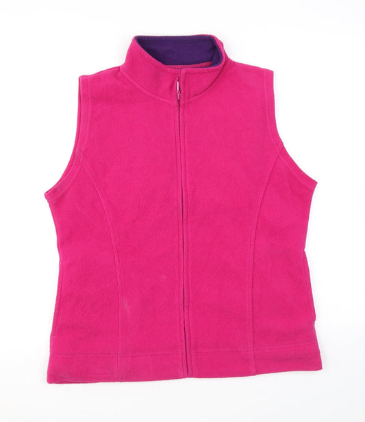 Womens UK Size M EWM Pink Gilet