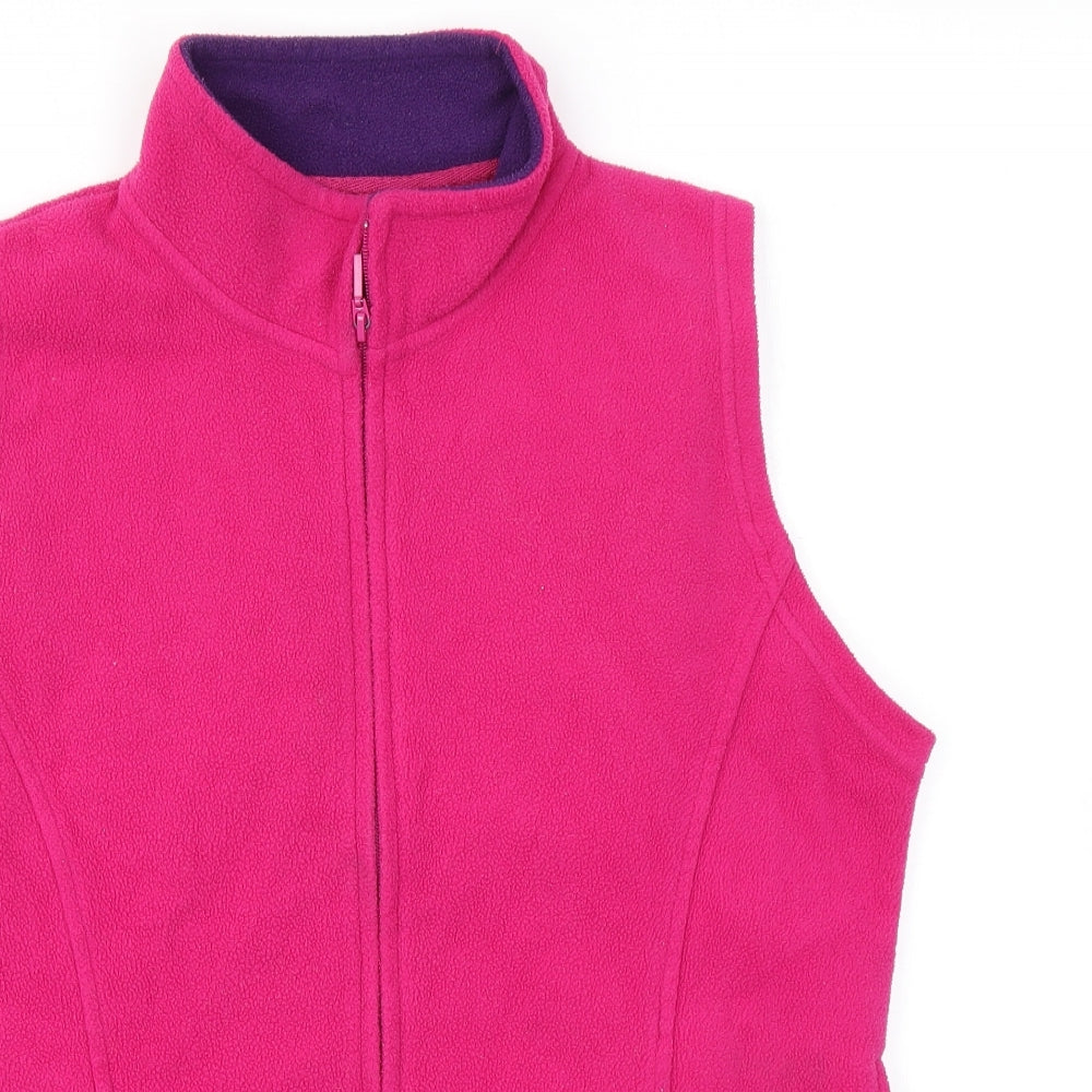 Womens UK Size M EWM Pink Gilet