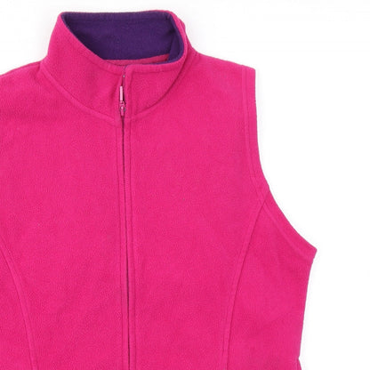 Womens UK Size M EWM Pink Gilet