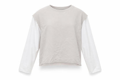 Zara Womens Beige Cotton Pullover Sweatshirt Size S Pullover