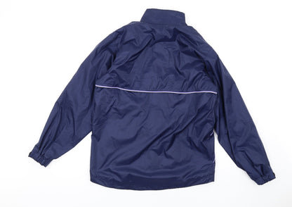 Womens UK Size 12 Ronhill Blue Rain Coat