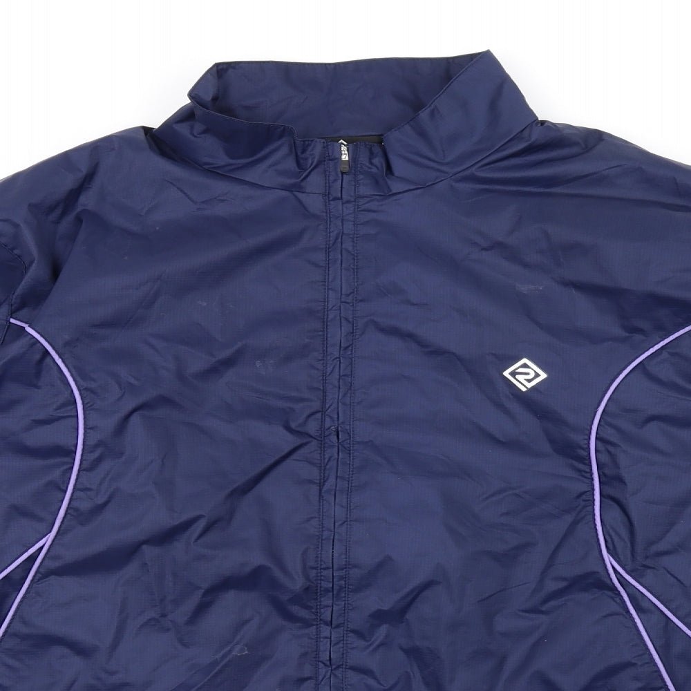 Womens UK Size 12 Ronhill Blue Rain Coat