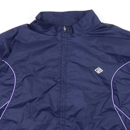 Womens UK Size 12 Ronhill Blue Rain Coat
