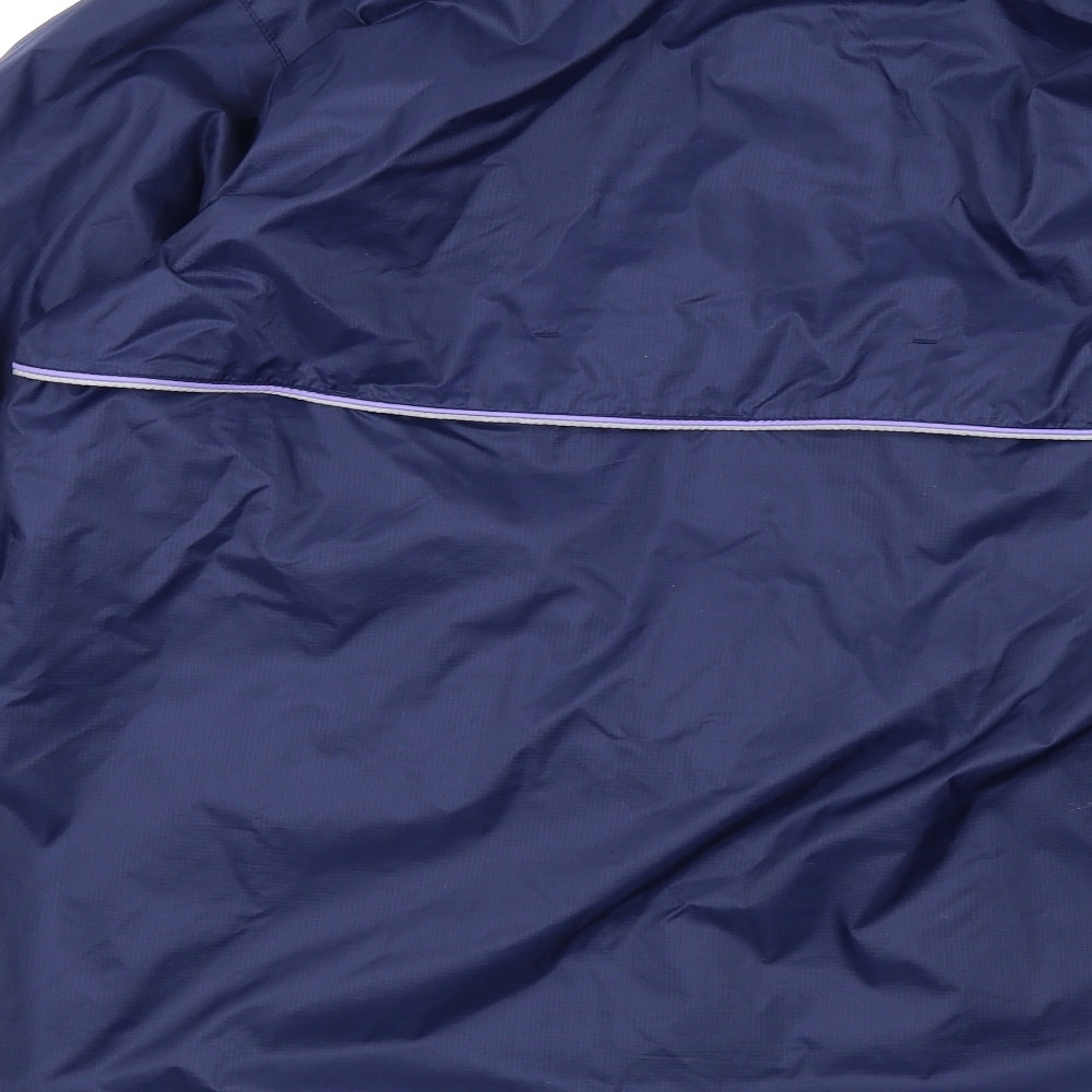 Womens UK Size 12 Ronhill Blue Rain Coat