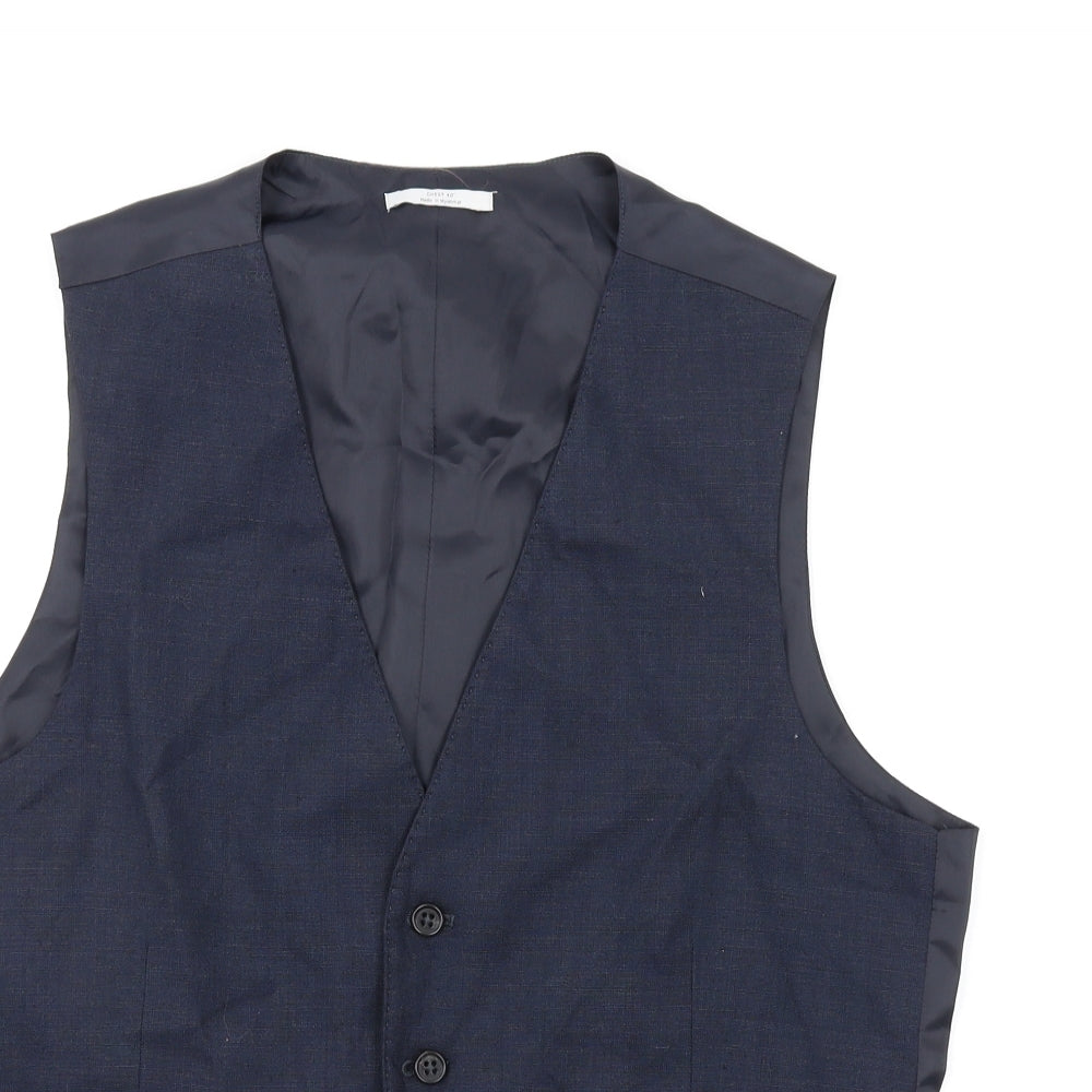 Mens UK Size L Marks and Spencer Regular Blue Suit Jacket