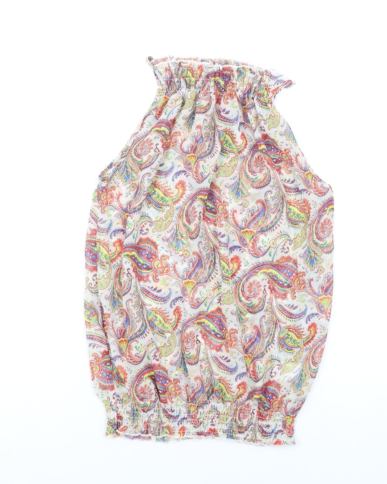 Womens UK Size 12 Select Multicoloured Camisole Tank